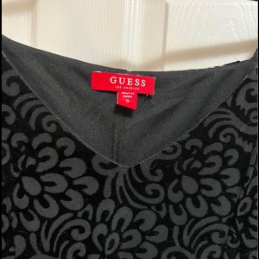 Guess Small mid length dress velvet
